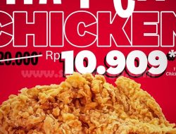 Promo KFC Hari Ini Attack Chicken 1 Potong Cuma Rp 10 Ribu!