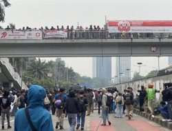 Demo Buruh di Istana-DPR Hari Ini, Rekayasa Lalin Diterapkan Situasional