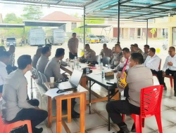 Perkuat Sinergitas Internal, Kapolres Rote Ndao Gelar Coffee Morning Bersama PJU Polres
